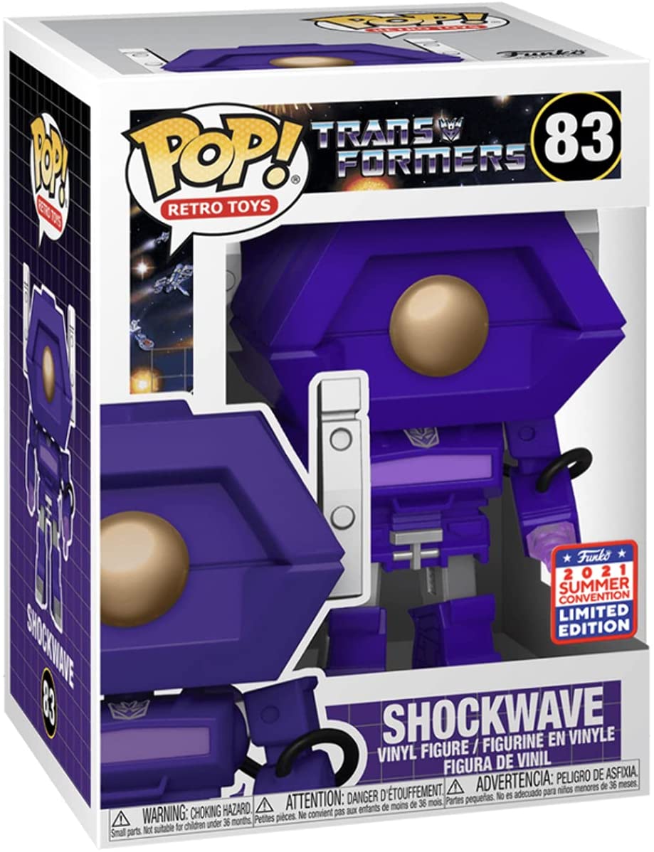 Pop Retro Toys Transformers 3.75 Inch Action Figure Exclusive - Shockwave #83