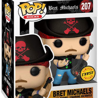 Pop Rocks Bret Michaels 3.75 Inch Action Figure Exclusive - Bret Michaels #207 Chase