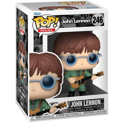 Pop Rocks John Lennon 3.75 Inch Action Figure - John Lennon Military Jacket #246