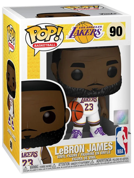 Pop Sports NBA Basketball 3.75 Inch Action Figure LA Lakers - Lebron James #90