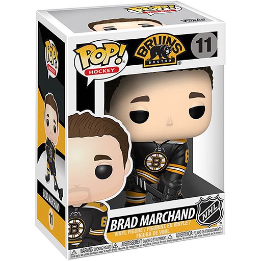 Pop Sports NHL Hockey 3.75 Inch Action Figure - Brad marchand #11