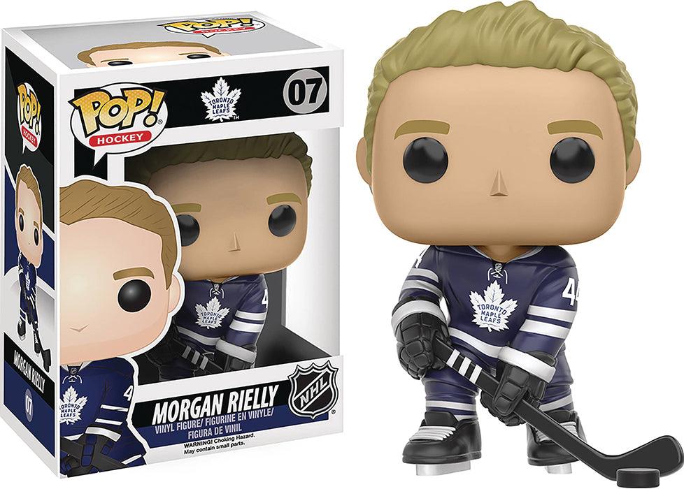 Pop Sports NHL Hockey 3.75 Inch Action Figure Toronto Maple Leafs - Morgan Rielly Blue #07