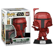 Pop Star Wars Book Of Boba Fett 3.75 Inch Action Figure Exclusive - Boba Fett #462 Red Chrome