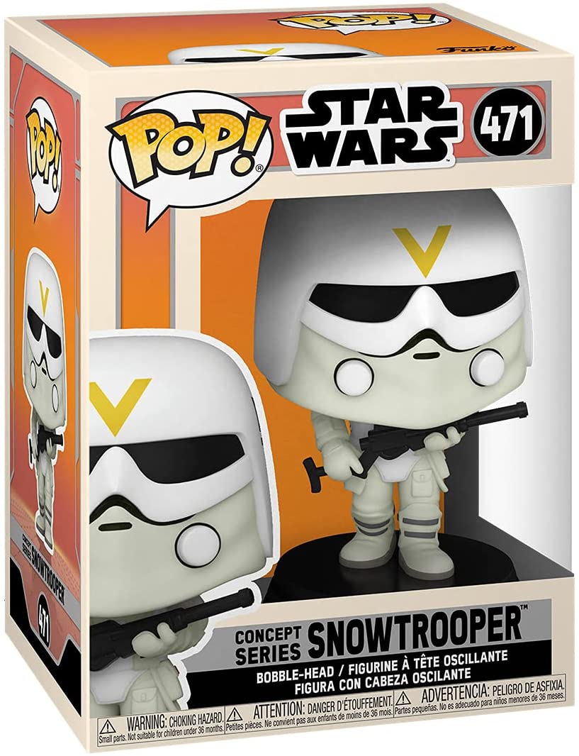 Pop Star Wars Concept Series 3.75 Inch Action Figure - Snowtrooper #471