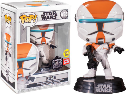 Pop Star Wars Gaming Greats 3.75 Inch Action Figure Exclusive - Boss #458