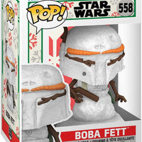 Pop Star Wars Holiday 3.75 Inch Action Figure - Snowman Boba Fett #558