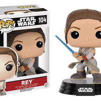 Pop Star Wars The Force Awakens 3.75 Inch Action Figure - Rey #104