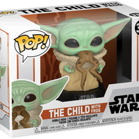 Pop Star Wars 3.75 Inch Figure The Mandalorian - The Child With Frog