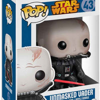 Pop Star Wars 3.75 Inch Action Figure - Unmasked Vader #43