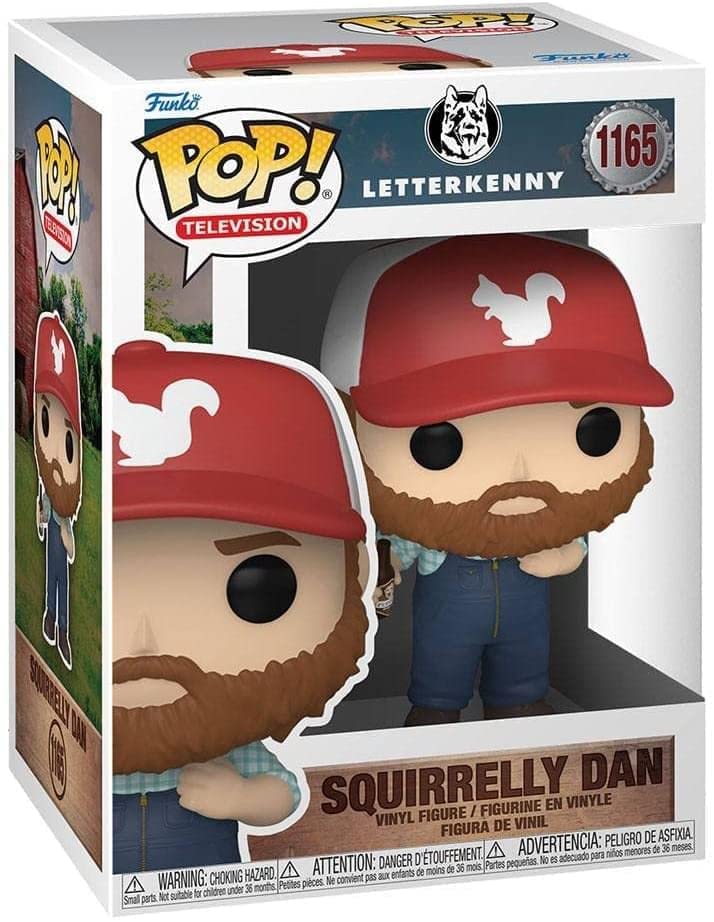 Pop Television Letterkenny 3.75 Inch Action Figure - Squirrelly Dan #1165