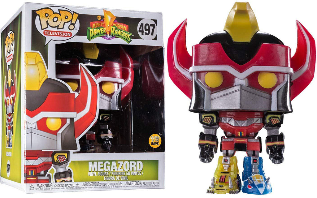 Pop Television 3.75 Inch Action Figure Power Rangers - Glow In The Dark Megazord #497