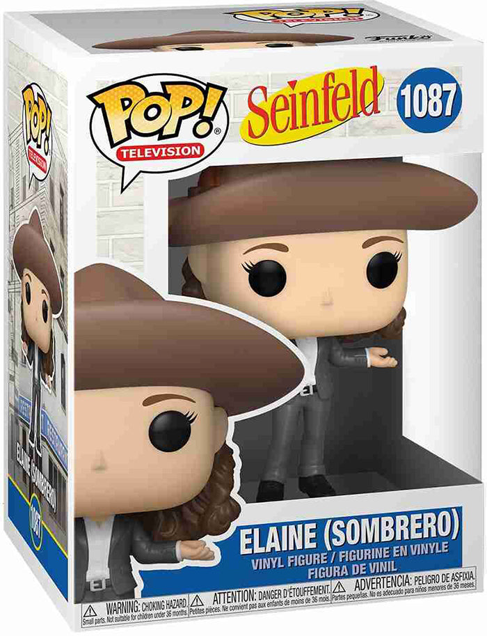 Pop Television Seinfeld 3.75 Inch Action Figure - Elaine Sombrero #1087
