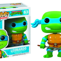 Pop Television Teenage Mutant Ninja Turtles 3.75 Inch Action Figure - Leonardo #63