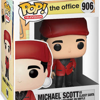 Pop Television 3.75 Inch Action Figure The Office - Michael Scott As Classy Santa #906