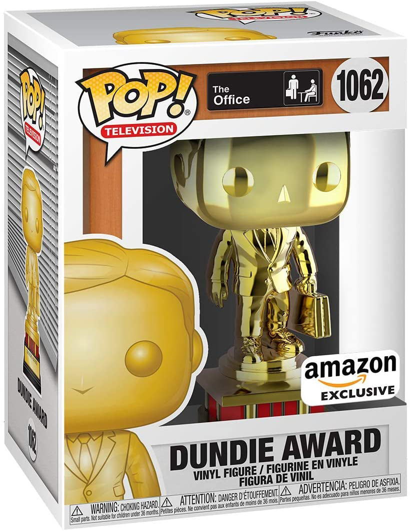 Pop Television The Office 3.75 Inch Action Figure Exclusive - Dundie Award #1062