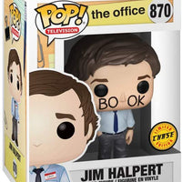 Pop Television The Office 3.75 Inch Action Figure Exclusive - Jim Halpert #870 Chase