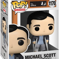 Pop Television The Office 3.75 Inch Action Figure - Michael Scott with Crutches #1170