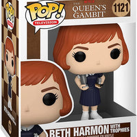 Pop Television The Queen's Gambit 3.75 Inch Action Figure - Beth Harmon with Trophies #1121