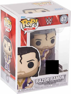 Pop WWE Wrestling 3.75 Inch Action Figure Exclusive - Purple Metallic Razor Ramon #47