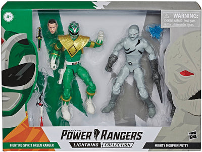Power Rangers Lightning Collection 6 Inch Action Figure 2-Pack Series - Green Ranger and Putty