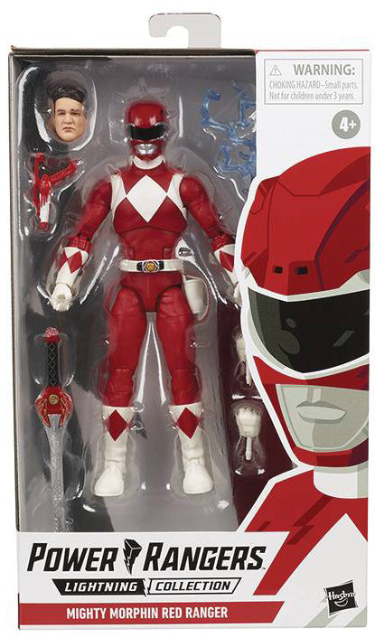 Power Rangers 6 Inch Action Figure Lightning Collection - Red Ranger Classic