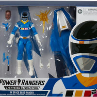 Power Rangers Lightning Collection 6 Inch Action Figure Deluxe (2022 Wave 1) - In Space Blue Ranger & Galaxy Glider