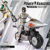 Power Rangers Lightning Collection 6 Inch Action Figure Deluxe - In Space Silver Ranger