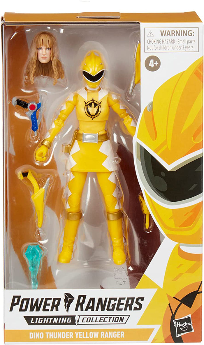 Power Rangers Lightning Collection Inch Action Figure Wave 12 Dino  Thunder Yellow Ranger