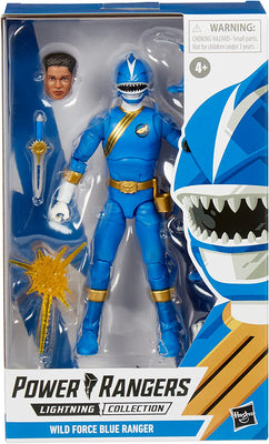 Power Rangers Lightning Collection 6 Inch Action Figure Wave 12 - Wild Force Blue Ranger