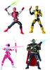 Power Rangers Lightning Collection 6 Inch Action Figure Wave 2 - Set of 4 (BM Red - BM Gold - LG Magna - MMPR Pink)