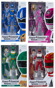 Power Rangers Lightning Collection 6 Inch Action Figure Wave 8 - Set of 4 (Dino Blue - SPD Pink - Lost Red - Zeo Green)