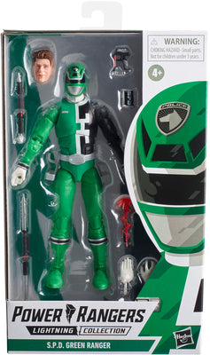 Power Rangers Lightning Collection 6 Inch Action Figure Wave 9 - S.P.D. Green Ranger