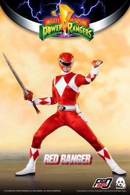 Power Rangers Mighty Morphin 12 Inch Action Figure 1/6 Scale - Red Ranger Threezero 907470
