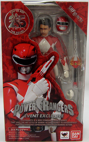 Power Rangers Mighty Morphin 6 Inch Action Figure S.H. Figuarts - Red Ranger SDCC 2018