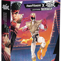 Power Rangers Street Fighter 6 Inch Action Figure Lightning Collection - Crimson Hawk Ranger Ryu