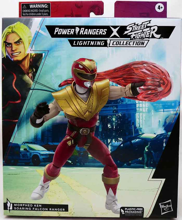 Power Rangers Street Fighter 6 Inch Action Figure Lightning Collection ...