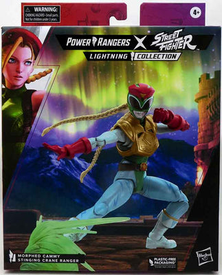 Power Rangers Street Fighter 6 Inch Action Figure Lightning Collection - Stinging Crane Ranger Cammy