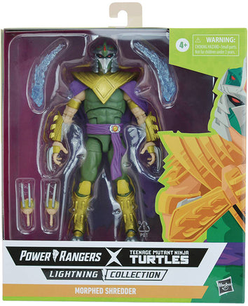 Power Rangers Teenage Mutant Ninja Turtles 6" Action Figure Lightning Collection Deluxe - Morphed Green Ranger Shredder