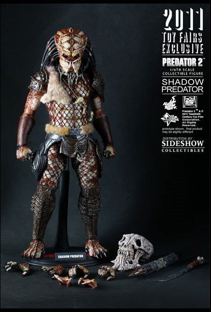 Predator 2 Movie 12 Inch Doll Figure Exclusive - Shadow Predator  (Previously Opened Box)