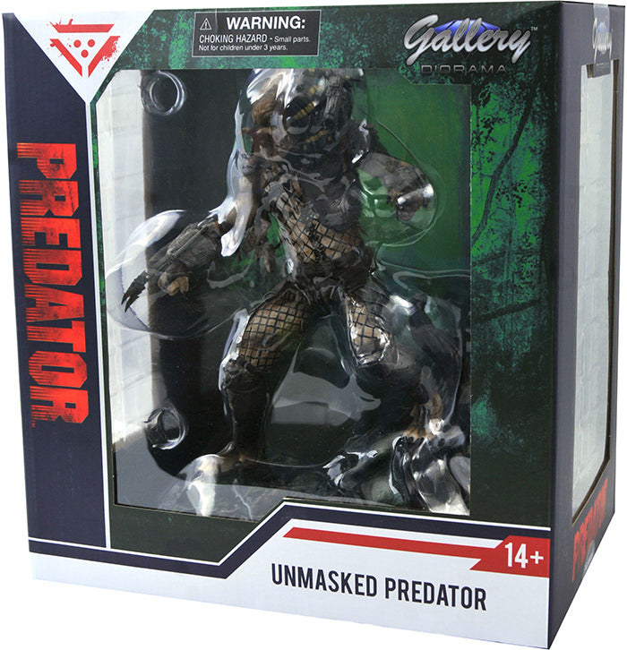 Predator Movie Gallery 10 Inch Statue Figure SDCC 2020 - Unmasked Predator