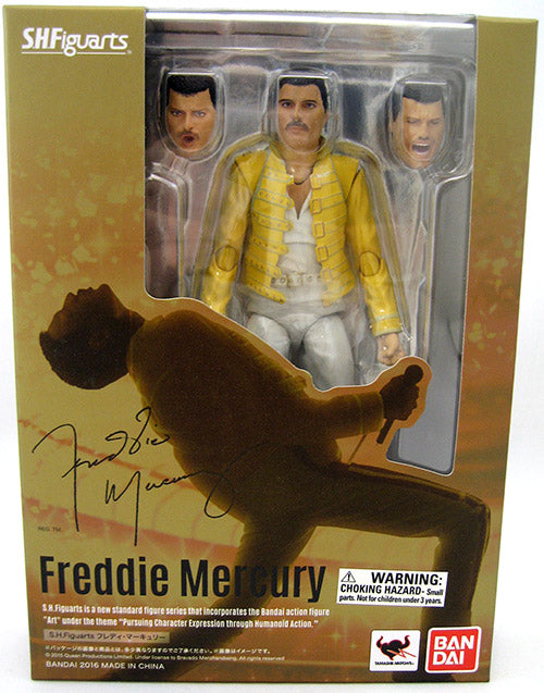 Freddie Mercury - Live Aid - Figurine S.H.Figuarts Bandai