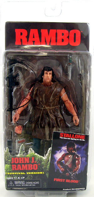 Rambo 7 Inch Action Figure - John J. Rambo (Survival Version)