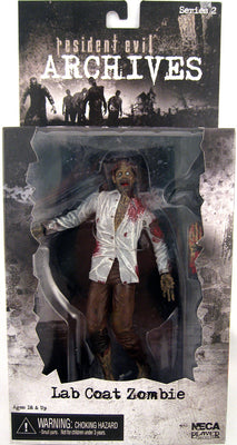 Resident Evil Archives 7 Inch Action Figure Series 2 Neca Toys - Labcoat Zombie