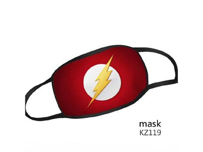 Reusable Washable Face Mask DC Comics The Flash Adult Size Mask - Flash Logo