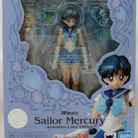 Sailor Moon Pretty Guardian 6 Inch Action Figure S.H. Figuarts - Sailor Mercury Animation Color Edition