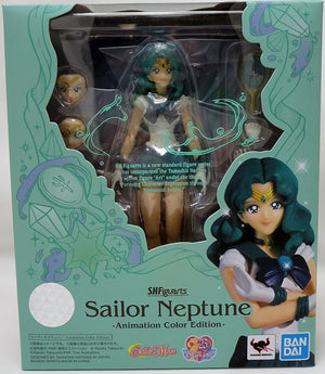 Sailor Moon Pretty Guardian 6 Inch Action Figure S.H.Figuarts - Sailor Neptune Animation Color Edition