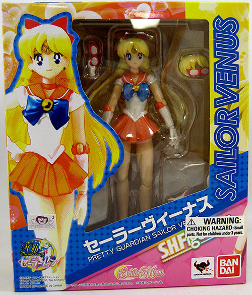 Sailor Moon 6 Inch Action Figure S.H. Figuarts Series - Sailor Venus (Sub-Standard Packaging)