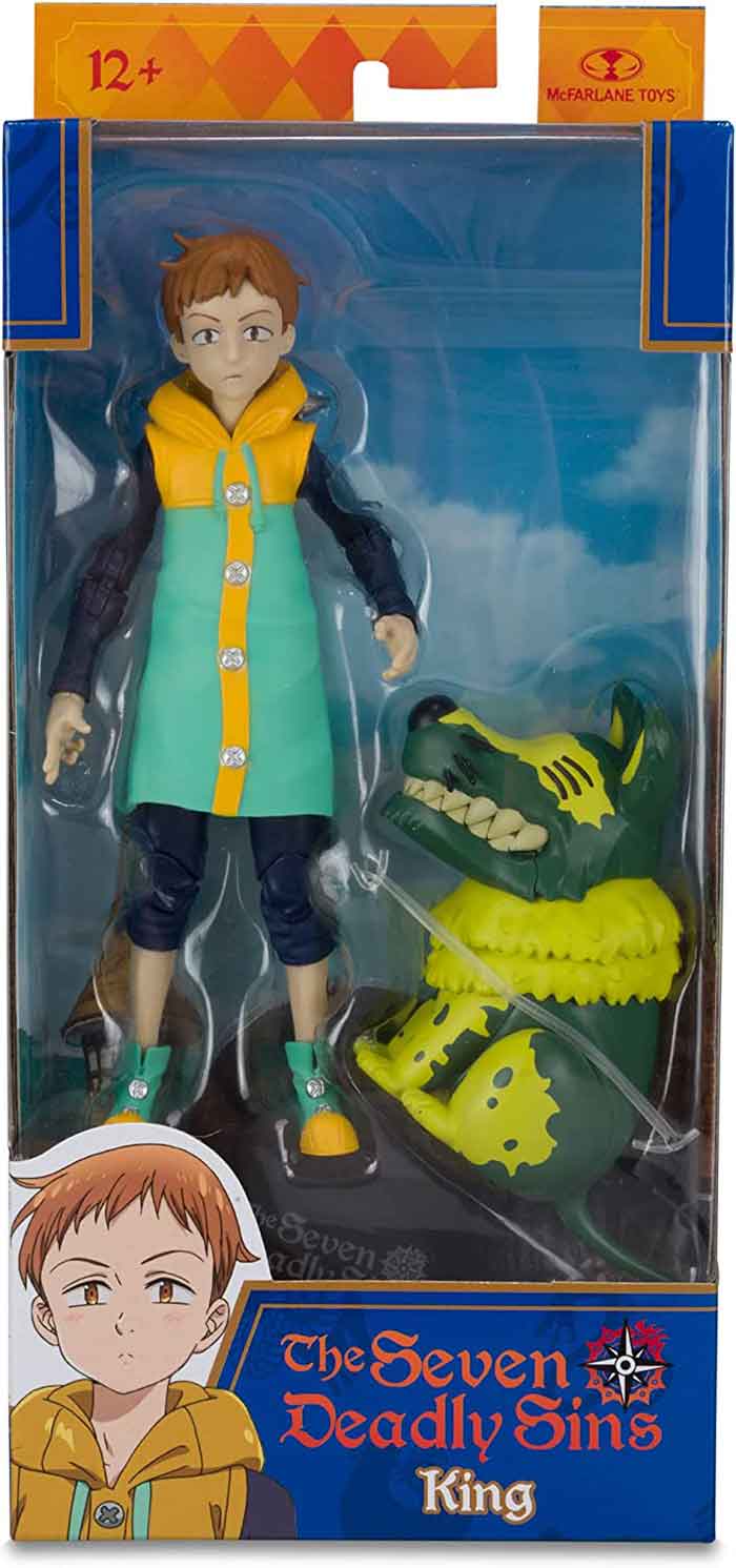 Seven Deadly Sins 7 Inch Action Figure Wave 2 - King| Cmdstore