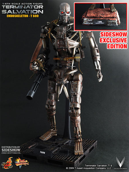 Hot Toys Terminator Salvation 1/6 Scale Figure T-600 Endoskeleton