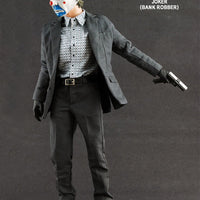 Sideshow Hot Toys Action Figure The Dark Knight: 1/6 Scale The Joker (Bank Robber Version) (Opened Box)